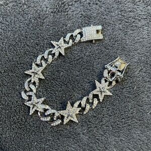 star diamond chain bracelet